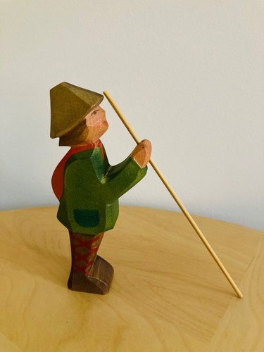 Vintage ostheimer holzfigur - ostheimer,