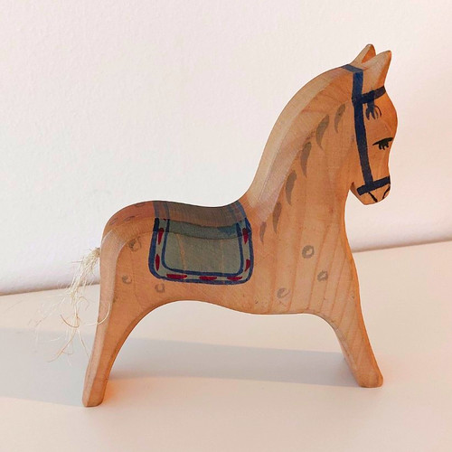 Ostheimer pferd mit sattel - pferd,